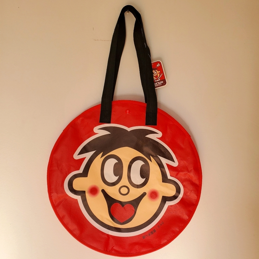 Hot Kid (Wang Zai) Brand Red Tote Bag (NWT)